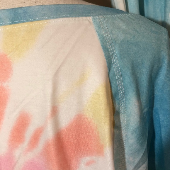 CLEARANCE Tie dye joggers pants and matching long sleeve t shirt 2-piece set - Picture 8 of 12